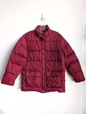Vintage Feather Filled Puffer Jacket | Large